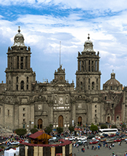 Centre ville de Mexico