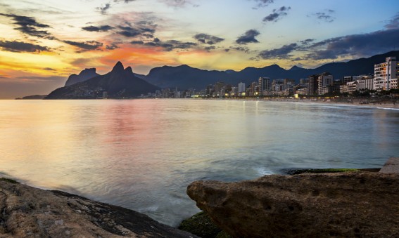 Pierre d'Arpoador à Rio de Janeiro