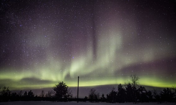 photo d'une aurore boréale