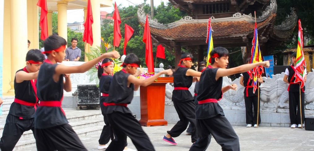 Ecole de Kung Fu au Vietnam