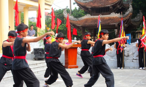 Ecole de Kung Fu au Vietnam