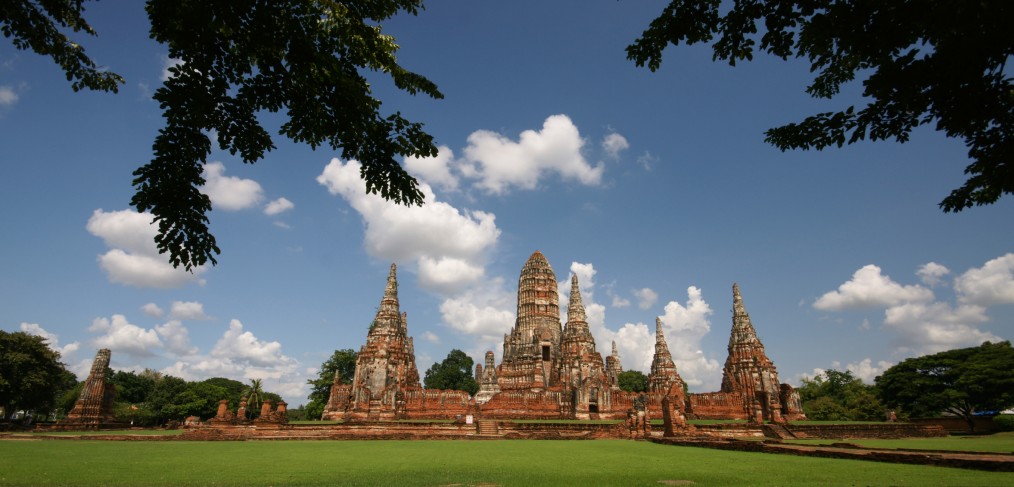 Temples d'Ayutthaya en Thailande