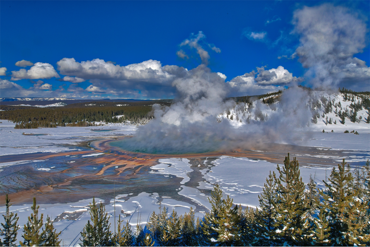 Yellowstone en hiver