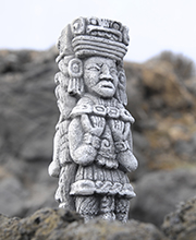 Statue de la civilisation Maya