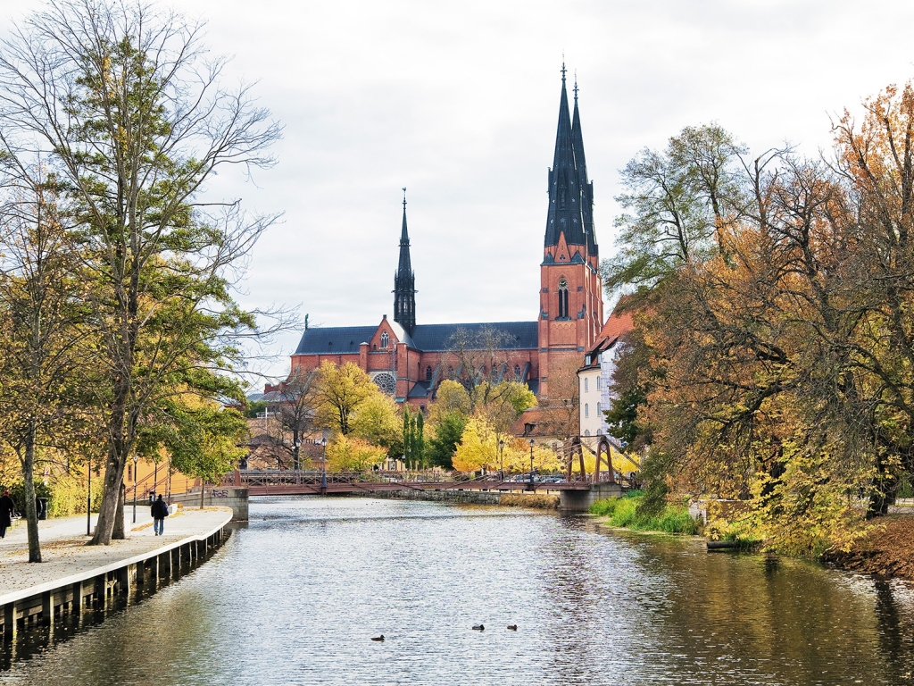 La cathédrale d'Uppsala