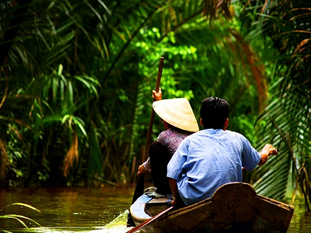 Saigon ou le delta du Mékong